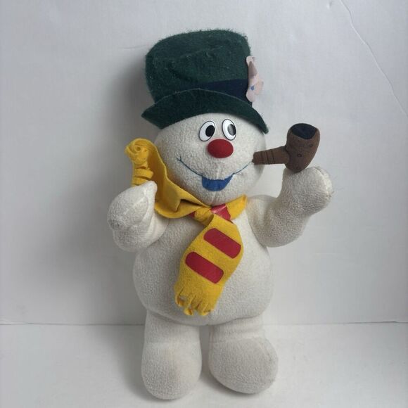 Vtg Frosty The Snowman Singing Musical Stuffed Plush 13" Christmas 2003 Tested - Picture 1 of 4